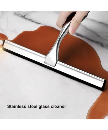 YOXIER Shower Squeegee Squeegee for Shower Glass Door Bathroom Cleaner Tool All-Purpose Squeegee with Hook for Door Bathroom Mirror Tiles and Car Window Cleaning A - Buy Online on GoSupps.com