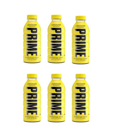 Prime Hydration Lemonade New Flavor 6 Pack