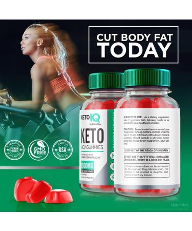 NutraRize (Pack of 3 Keto IQ Keto ACV Gummies Formula for Advanced Weight Loss Dietary Supplement Gomitas Reviews (180 Gummies) 60 Count (Pack of 3) - Buy Online on GoSupps.com