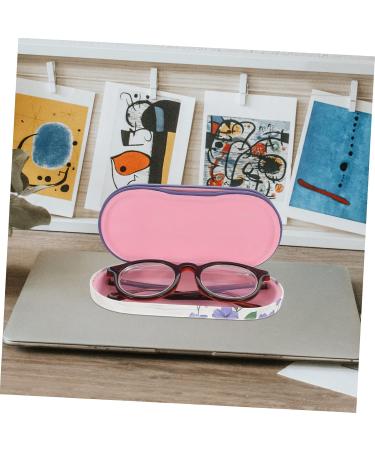 Buy JECOMPRIS Double-Lodged Glasses Case - Durable Wear-Resistant Sunglasses Holder & Travel Accessory | Replaceable Contact Lens Solution & Double Layer Design for Ultimate Protection - Buy Online on GoSupps.com