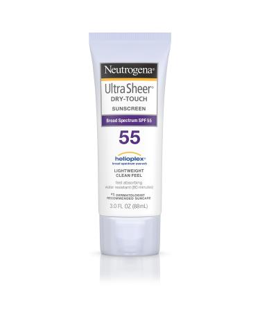 Neutrogena Ultra Sheer Dry-Touch Sunscreen Broad Spectrum SPF 55  3 fl. oz.