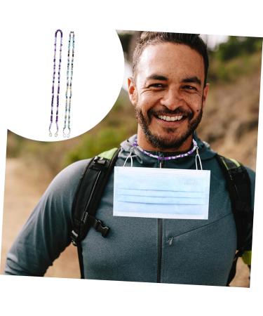 Minkissy 6-Piece Glasses Mask Chain Set | Portable Anti-Lost Spectrums & Tape | Multifunctional Slipproof Accessories - Buy Online on GoSupps.com