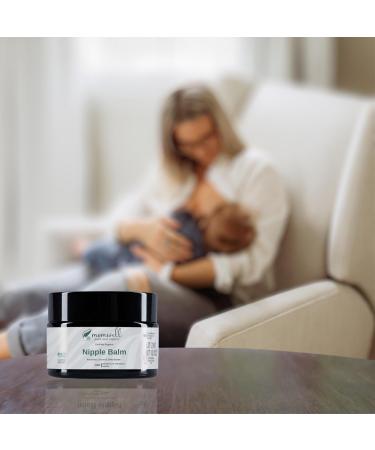 Momwell Organic Nipple Balm | 30ml Pregnancy Care Cream | Natural Fragrance-Free & Vegan | Safe for Breastfeeding Moms & Babies - Buy Online on GoSupps.com