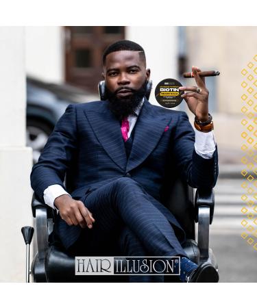 Hair Illusion Maximum Potency Biotin Beard Growth Balm | Men's Beard & Mustache Softener with Castor Oil for Conditioning & Shine - International Shipping - Buy Online on GoSupps.com