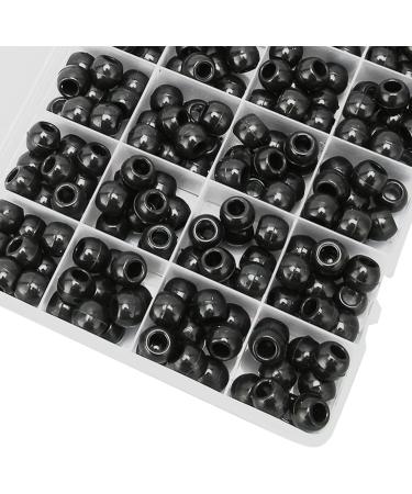 Shop Durable Black Hair Braid Beads for Stylish Braids & Role Play | International Shipping - Buy Online on GoSupps.com