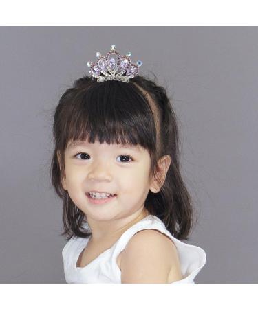 Beaupretty 4 Pieces Princess Tiara Crown Comb Rhinestone Tiara Hair Comb Mini Crystal Hair Clip Rhinestone Crown Hair Comb Hair Accessories for Girls - Buy Online on GoSupps.com