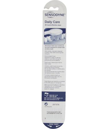 Sensodyne Toothbrush Sensitive Soft Daily Care Pack of 12 Green 1 count (Pack of 12) - Buy Online on GoSupps.com