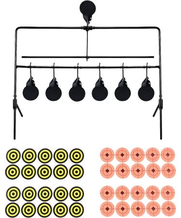 LYTACTICS 6 Targets Resetting Air Gun Pellet and BB Gun Target - Rated for .22 .177 Caliber - Buy Online on GoSupps.com