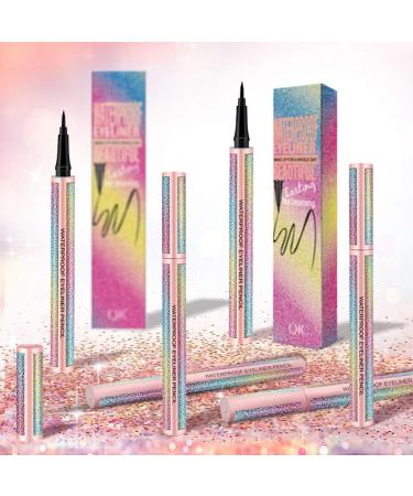 KINGMAS Waterproof Liquid Eyeliner Pen â€“ Long-Lasting, Super Slim Black Makeup Gel - Buy Online on GoSupps.com