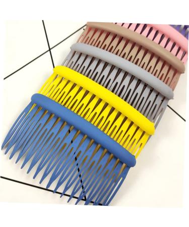 DRESSOOS 12 Pieces Plastic Hair Comb Flower Headpieces for Women Girl Matte Hair Clips Hair Clips Hair Combs Side Female Hair Combs Women Bow - Buy Online on GoSupps.com