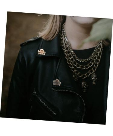 Hohopeti 40 Sets skull rivets leather rivets Retro Skull Rivet Buttons leather rivet kit shoe 3d ghost head A 2X1.5cm - Buy Online on GoSupps.com
