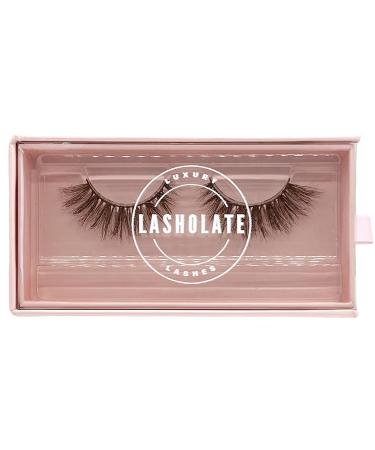 Brown 3D Volume Wispy Mink Lashes - Reusable Up to 25 Times | Luxury Handmade False Eyelashes for a Natural Cat Eye Look - Buy Online on GoSupps.com