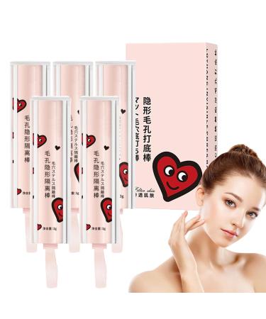 Statisticalt Pore Eraser Waterproof Face Primer Stick New Magical Pore Eraser Waterproof Face Primer Stick Invisible Pore Primer Stick Pore Primer Stick Lightweight Blur Pore Eraser Stick (5)