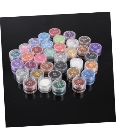 FOMIYES Eyeshadow Pigments 90 Pcs Eye Shadow Loose Eyeshadow Pigment Small Particles Loose Eyeshadow Glitter - Buy Online on GoSupps.com