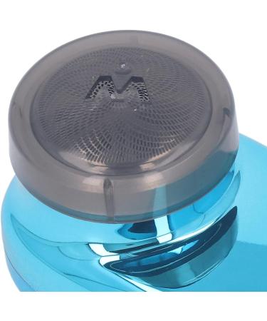 Cordless Beard Trimmer Cordless Professional Wet Dry Mini Arc Shaped Foil Beard Trimmer Rechargeable for Men on the Go (Blue) - Buy Online on GoSupps.com