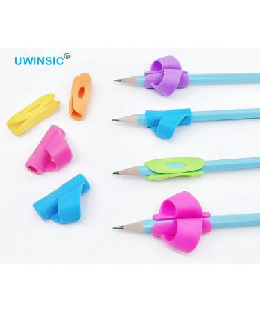 Uwinsic 8x Writing Aid for Abbey - Ergonomic Grip for Left & Right-Handed Kids | Pencil Holder & Posture Support - Buy Online on GoSupps.com