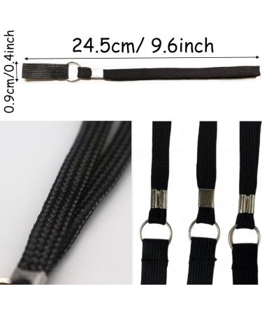 10Pcs Black Walking Stick Wrist Straps - Non-Slip Outdoor Mountaineering Accessories - Buy Online on GoSupps.com