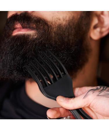 2pc Afro Comb Set - Large & Small Plastic Hair Pick for Detangling, Braid, and Styling - for Women & Men - Buy Online on GoSupps.com