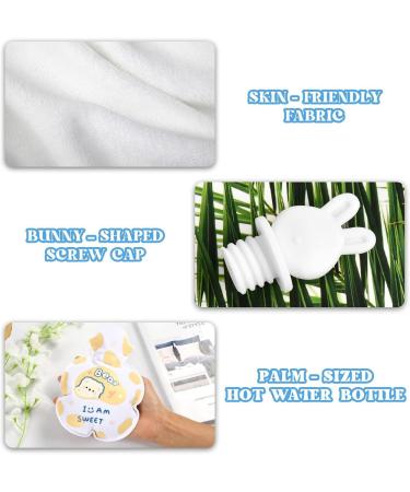 Mini Hot Water Bottle 300ml - Relief for Dysmenorrhea Muscle Pain Colds & Fever - Ideal for Kids & Adults - International Shipping - Buy Online on GoSupps.com