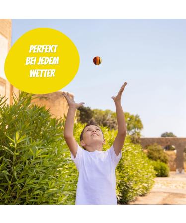 Smalltober Premium Flummi Set - 9 Medium 35mm Jump Balls & Game Ideas for Kids' Birthdays - Perfect for Child Guests! - Buy Online on GoSupps.com