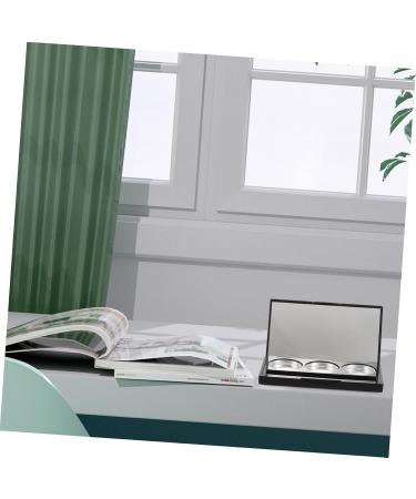  Beatifufu Refillable Makeup Palette Empty Eyeshadow Organizer Makeup Pans with 3 Grids Portable Blush Palette Cosmetic Storage Pans Travel Makeup Organizer - Buy Online on GoSupps.com