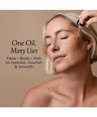 Le Prunier Plum Beauty Oil Superfood Antioxidant Facial Oil | Vegan Non-Comedogenic Multi-Use Moisturizing Oil for Face Hair & Body | Hydrating Clean Cruelty-Free Skincare | 1 fl oz - Buy Online on GoSupps.com