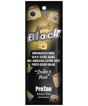 ProTan Instantly Black 50XX DHA Bronzing Lotion Ultra Black 22 ml by Pro Tan