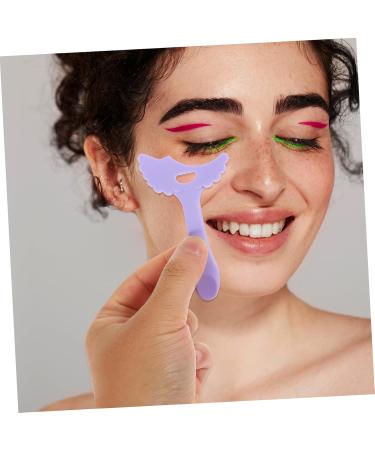FOMIYES 3 pcs Eyeshadow Tool Multi-functional Girl for Eye Women Aid Reusable Stencils Silicone Makeup - Buy Online on GoSupps.com