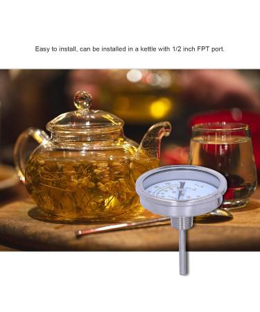 High-Quality Stainless Steel Outdoor Thermometer - Battery-Operated Temperature Monitor for Flowing Liquids & Indoor Use - Buy Online on GoSupps.com