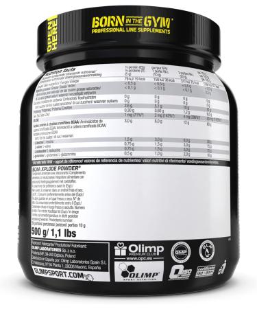 Olimp Sport Nutrition BCAA Xplode Powder Energy Punch with Fruits - Buy Online on GoSupps.com