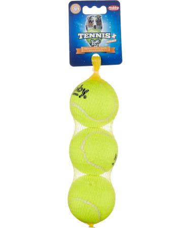 Nobby Tennis Ball Squeaker - Medium 6.5 cm 3-Pack | Ideal for Dogs & Cats - Fast International Shipping - Buy Online on GoSupps.com