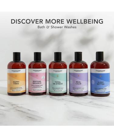 Tisserand Aromatherapy Happy Vibes Shower & Bath Wash 400ml - Uplifting Bergamot | International Shipping Available - Buy Online on GoSupps.com