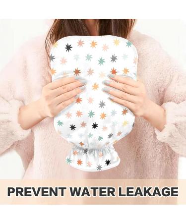 Naanle Stars Hot Water Bottle - 1L Heat & Cold Therapy Bag for Pain Relief | Ideal for Bed & Foot Use | International Shipping Available - Buy Online on GoSupps.com