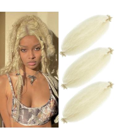 Springy Afro Twist Hair 28 Inch Cuban Twist Hair 3 Packs Marley Twist Braiding Hair Pre-separated Spring Twist Hair Wrapping Hair for Soft Locs Cuban Twist Crochet Hair for Women (28Inch-3Pcs-613#) - Buy Online on GoSupps.com