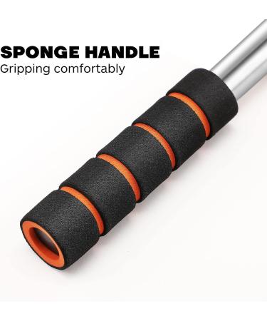 SEWACC Soccer Referee Flags Set - Stainless Steel Rod, Sponge Handle - Red, 4 Pcs - Buy Online on GoSupps.com