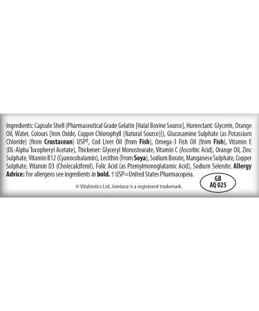Vitabiotics Jointace Omega-3 30 Count - Support Joint Health - Pack of 1 - Buy Online on GoSupps.com