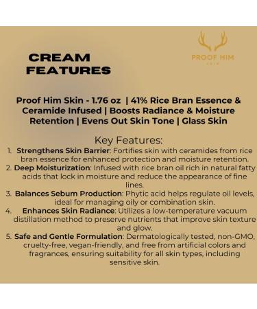 Buy Rice Cream 1.76 oz - 41% Rice Bran Essence & Ceramide | Boost Radiance Moisture & Even Skin Tone | Glass Skin Glow - Buy Online on GoSupps.com