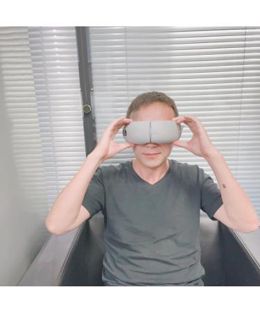 Buy Eye Massager with Heat - Heated Eye Mask for Migraines Compression & Music | Reduce Dry Eye & Improve Sleep - Perfect for Men & Women - Buy Online on GoSupps.com