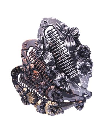 Shop Lurrose 9pcs Banana Hair Clips & Flower Combs - Elegant Women's Hair Accessories for Every Occasion - Buy Online on GoSupps.com