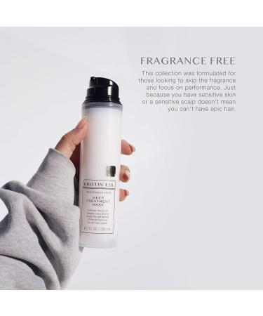 Kristin Ess Hair Fragrance-Free Deep Conditioning Treatment Mask - 6.7 fl oz (Pack of 1) | Moisturizing, Nourishing, Vegan, Silicone-Free - Buy Online on GoSupps.com