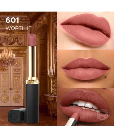 L'Or al Paris Color Riche Matte Lipstick 601 Worth It - 16-Hour Powdery Matte Finish Intense Volume 1.8g - Buy Online on GoSupps.com