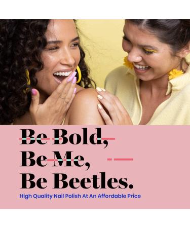 Beetles Nude Pink Gel Nail Polish Kit with UV LED Light - Starter Kit for DIY Home Manicure | Soak Off Pink Gel Polish Set with Nail Lamp and Nail File - Halloween Nails Gift for Women - Buy Online on GoSupps.com