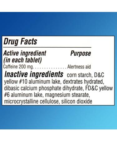 FUSION SHOP STORE Smart choices meaningful life! Caffeine Tablets- Stay Awake 200mg 80 Count (Pack of 1) - Buy Online on GoSupps.com