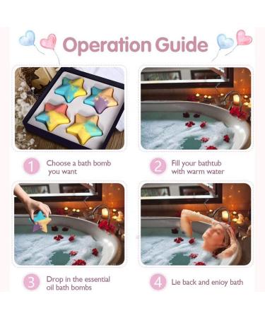 Luxury Wdhomlt Bathroom Bombs Set - Fragrant Spa Fizzies for Soft Skin | Ideal Gift for Girls - Buy Online on GoSupps.com