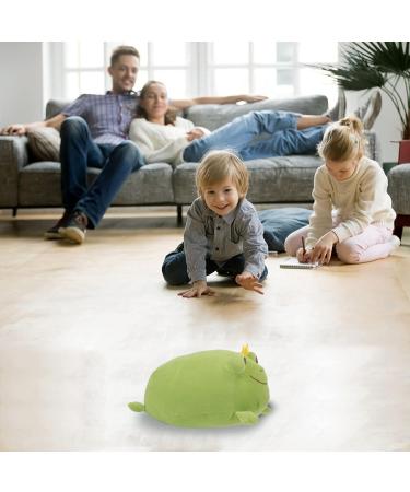JUNERAIN Super Soft Frog Plush Stuffed Animal 30cm Grass Green - Adorable Hugging Pillow Toy for Kids, Toddlers, Girls, Boys - Cuddly Frog Decoration - Buy Online on GoSupps.com