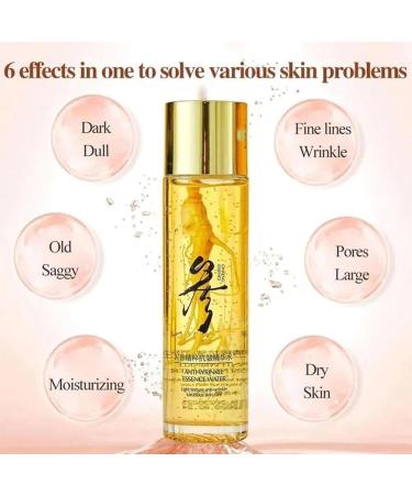 S rum pour le Visage au Ginseng Ginseng Anti-rides Essence Extrait de Ginseng Anti-ride l'Huile S rique D'origine Hydratant Combattant la Perte de Collag ne Am liore l'Affaissement (2PCS) - Buy Online on GoSupps.com