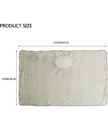 Portable USB Heated Flannel Ceiling & Scarf Winter Body Warmer for Travel Home Office & Outdoor - Buy Online on GoSupps.com
