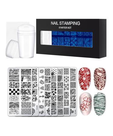 Kasituny Nail Creativity Molding Plate - DIY Steel Stamping Dish for Unique Nail Art - International Shipping Available - Buy Online on GoSupps.com
