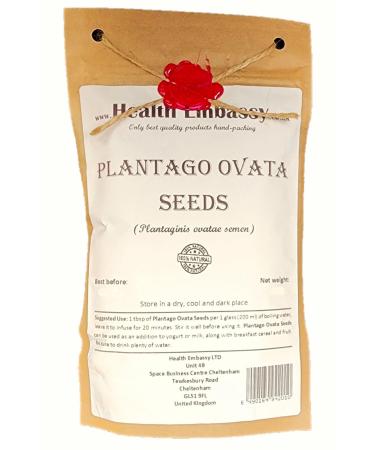 Plantago Ovata Seeds | Plantago Ovata L | Graines De Plantago Ovata | Health Embassy (200g)