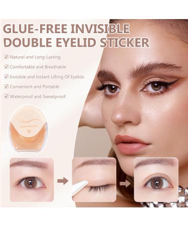 Buy Glue-Free Invisible Double Eyelid Tape Waterproof Eye Lift Strips for Hooded Eyes | M Olive - Buy Online on GoSupps.com
